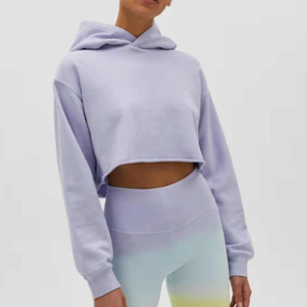 TNA The Perfect Crop Hoodie Light